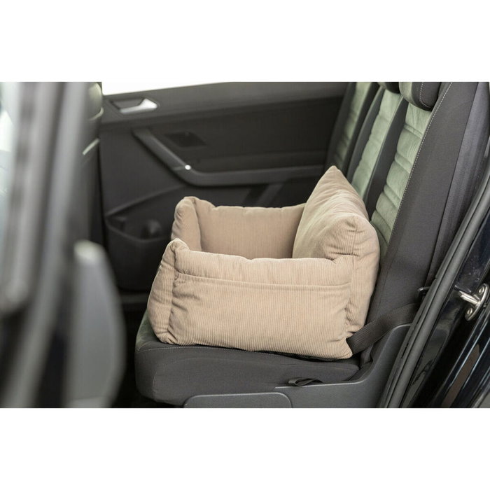 Asiento de Coche para Perros Trixie Taupé 55 x 30 x 50 cm Asiento de Coche para Perros Trixie Taupé 55 x 30 x 50 cm