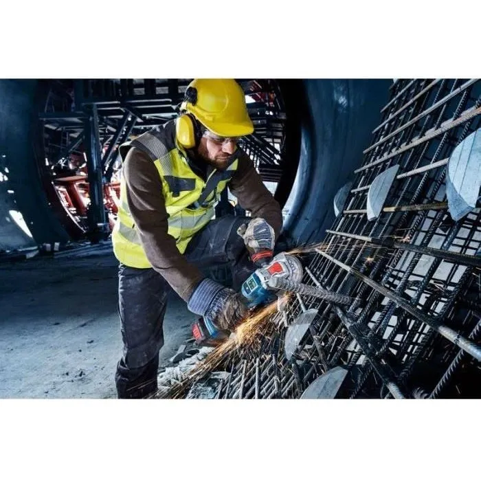 Bosch Professional Amoladora Angular GWX 18V-15 SC BITURBO X-LOCK con 2 Baterías ProCORE18V 8.0Ah y L-Boxx Bosch Professional Amoladora Angular GWX 18V-15 SC BITURBO X-LOCK con 2 Baterías ProCORE18V 8.0Ah y L-Boxx
