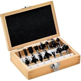 Metabo Surtido de fresas SP 6 mm - 15 piezas MET4061792244481