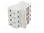 DF ELECTRIC Portafusibles PMX 32A 10x38mm 3+N