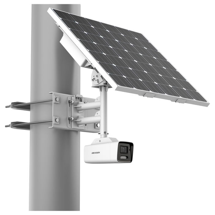 Hikvision DS-2XS6A87G1-LS/C36S80(2.8mm) - Cámara IP Bala 8MP 4K Ultra HD, Exterior, 4G, Batería Recargable, WDR, 130 dB, IP67, Lente 2.8mm, 33 Idiomas (Incl. Español)