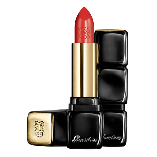 Guerlain KissKiss Satin 345 Orange Fizz