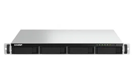 QNAP TS-464U NAS Servidor Bastidor 1U Procesador Intel Celeron N5095 4 Núcleos 8GB DDR4 2.5GbE 4 Bahías M.2 NVMe QTS 5 HDMI 4K