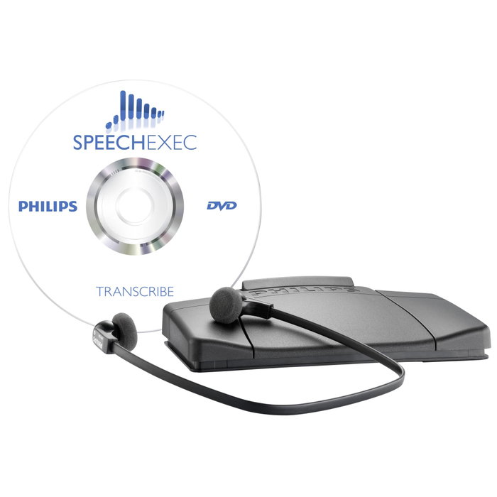 Philips LFH 7177/06 Transcription Set Black Philips LFH 7177/06 Transcription Set Black