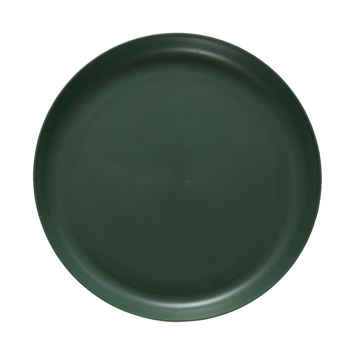 Home Deco Factory Plato Colección Bain De Soleil, Polipropileno (PP), Diámetro 20 cm x Altura 1.9 cm, Colores Surtidos (Verde, Beige, Amarillo)