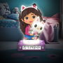 Kids Licensing Lámpara 3D Despertador Casa de Gabby Las3055, Figura Decorativa Infantil