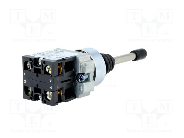 SCHNEIDER ELECTRIC Interruptor Joystick Harmony XB4 22mm Negro NA x2 SCHNEIDER ELECTRIC Interruptor Joystick Harmony XB4 22mm Negro NA x2