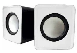 Approx Mini Altavoces 2.0 Blanco con Alimentación USB