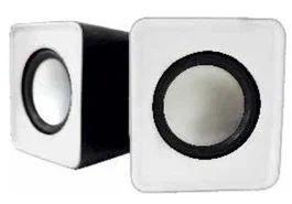Approx Mini Altavoces 2.0 Blanco con Alimentación USB