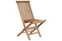 DKD Home Decor Mesa Comedor Terraza Y Jardin Teca Marron 70 x 75 x 120 cm Set 5 Piezas Plegable