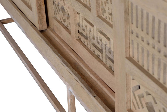 GINER Y COLOMER Aparador de Madera de Mango y Metal 190 cm Natural