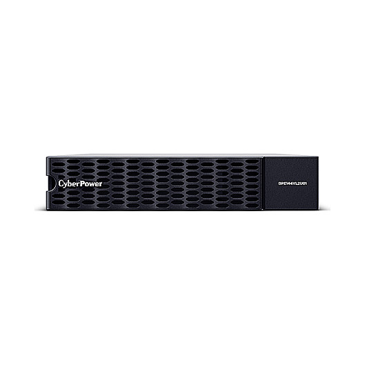 CyberPower BPE144VL2U01 Extensión de Batería Rack 2U Externo, Plata, Metal, 12 Baterías 9Ah, para OL5KERTHD OL6KERTHD