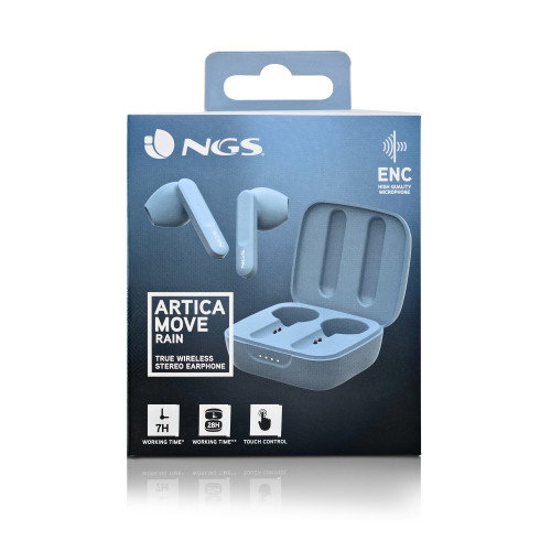 NGS Ártica Move Auriculares Bluetooth 5.3 Azul