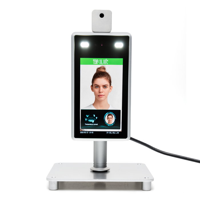 Cámara Reconocimiento Facial Detección Temperatura Pantalla LCD 7 Pulgadas WiFi Red 200W 16G Cámara Reconocimiento Facial Detección Temperatura Pantalla LCD 7 Pulgadas WiFi Red 200W 16G