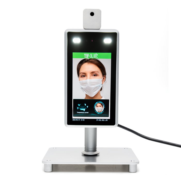 Cámara Reconocimiento Facial Detección Temperatura Pantalla LCD 7 Pulgadas WiFi Red 200W 16G Cámara Reconocimiento Facial Detección Temperatura Pantalla LCD 7 Pulgadas WiFi Red 200W 16G