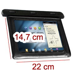 Phoenix technologies Funda Sumergible Universal para Tablet o Smartphone hasta 8 pulgadas