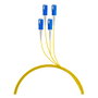 EFB Elektronik Cable de fibra óptica OS2 4E (1x4) SC-SC 190m