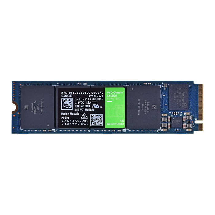 Western Digital Green SN350 250 GB M.2 NVMe PCIe 3.0 Western Digital Green SN350 250 GB M.2 NVMe PCIe 3.0