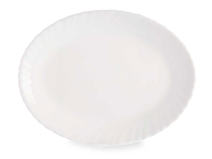 Vivalto Bandeja Clásica Opal Blanca 20 cm (Set de 24)