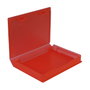 Inter-Tech HDD Schutzbox 2,5 pulgadas de plástico rojo