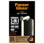 PanzerGlass Protector de Pantalla Vidrio Templado 9H para iPhone 15 Plus - Kit 3 en 1 con Aplicación en Seco, Resistente a Golpes y Anti-huellas