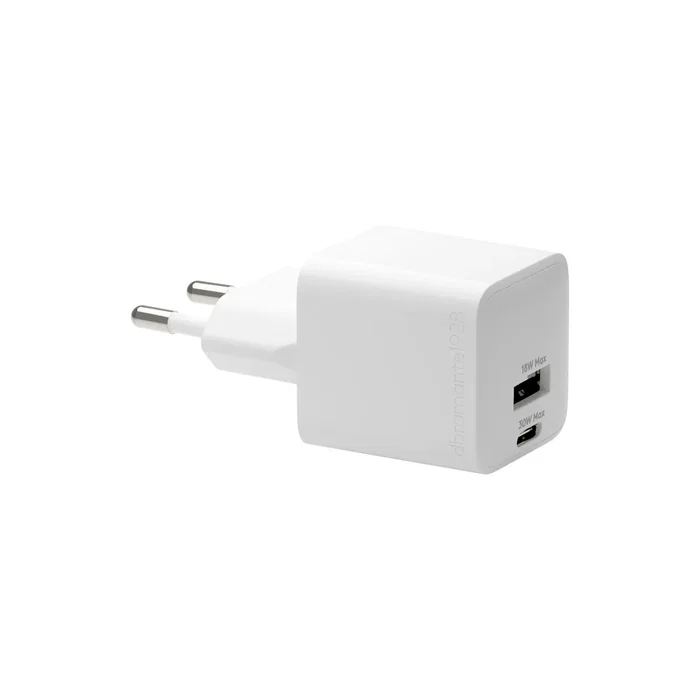 dbramante1928 CH18EUWH7098 Cargador USB-C/2.0 Blanco 30W Universal Corriente Alterna Interior 110-240V