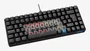 Hiditec GKE010005 GM1K Teclado Gaming Mecánico 75% Inalámbrico Triple (Bluetooth 5.0/2.4GHz/USB-C) con Hot-Swap, Switches Gateron Pro Red y Keycaps ABS, QWERTY Español, Negro