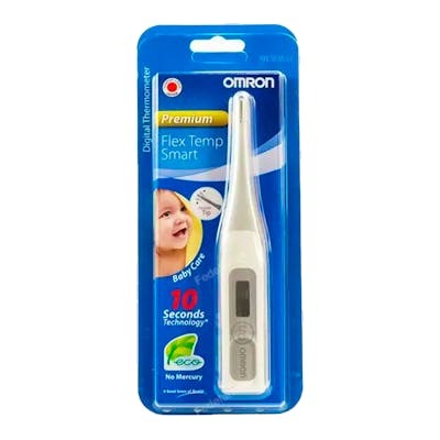 OMRON Termómetro Digital FLEX-TEMP SMART Flexible Resistente al Agua