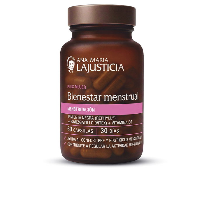 Ana María Lajusticia Bienestar Menstrual 60 Cápsulas Ana María Lajusticia Bienestar Menstrual 60 Cápsulas