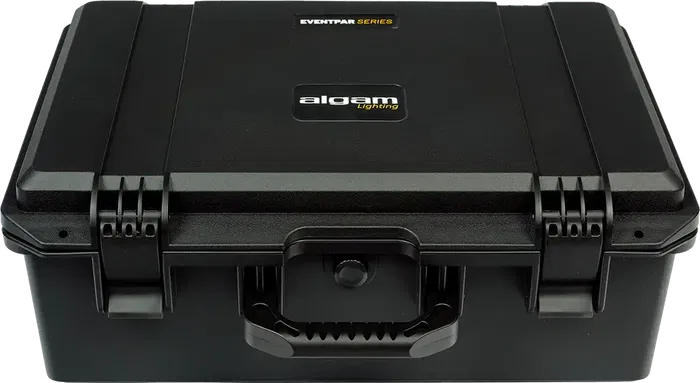Algamlight Maletín de Transporte y Carga para 6 Eventpar44-Quad-Ip con Base de Carga Integrada y Filtros Magnéticos