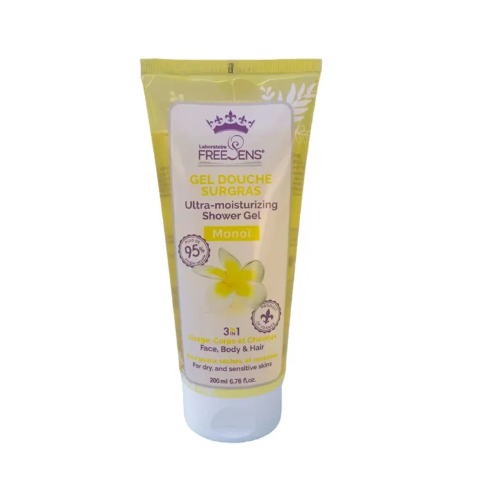 Laboratoire Freesens Gel de ducha Monoi Cleansing & Softening 200 ml Laboratoire Freesens Gel de ducha Monoi Cleansing & Softening 200 ml