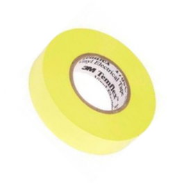 3M Temflex 1300 Cinta Aislante de Vinilo Amarilla 19mm x 20m