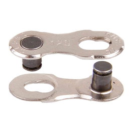 KMC 12NR EPT MissingLink Conector Cadena 5.2mm 12V Acero Plata 2 Unidades