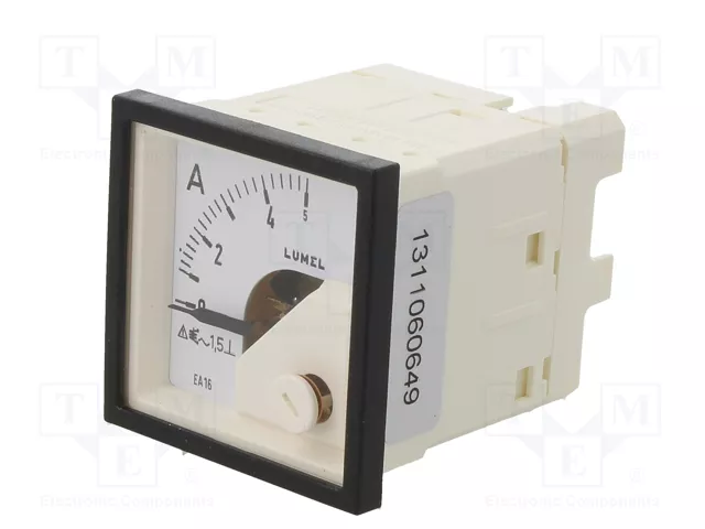 LUMEL Amperímetro para panel EA16 0÷5A True RMS