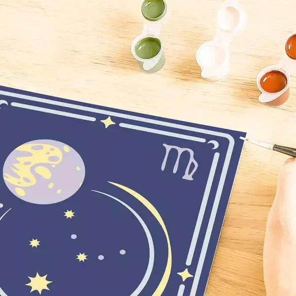 Ravensburger Kit de pintura por números CreArt Zodiac: Virgo