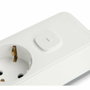 Orbegozo Regleta EN 3100 con 3 Tomas de Corriente, 2 USB y 2 USB Tipo-C, Blanca