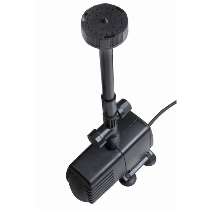 Ubbink Bomba de estanque Xtra 3900 - Flujo 3900 l/h, 110W, Incluye Boquillas y Regulador de Flujo, Cable 10m, Garantía 2 Años