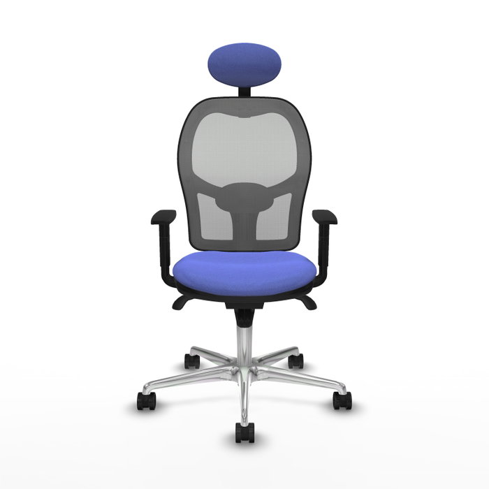 PIQUERAS Y CRESPO Silla de oficina Jorquera Azul claro y Gris PIQUERAS Y CRESPO Silla de oficina Jorquera Azul claro y Gris