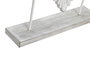 DKD Home Decor Decoración MDF Metal Blanco Desgastado