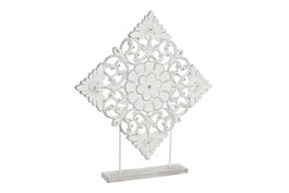 DKD Home Decor Decoración MDF Metal Blanco Desgastado