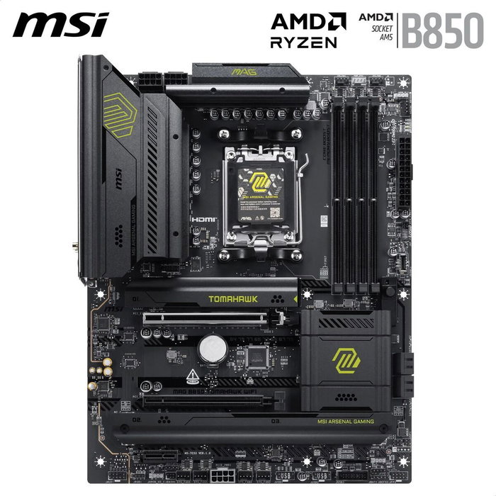 MSI MAG B850 TOMAHAWK WIFI ATX AMD B850