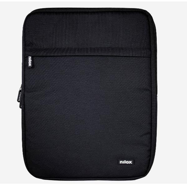 Nilox SLEEVE 13.3 Funda Acolchada para Portátil/Tablet de 13.3 Pulgadas (33.8 cm) Color Negro con Compartimento Extra