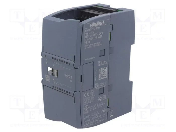 SIEMENS Módulo de expansión de automatización S7-1200 con 8 entradas analógicas SIEMENS Módulo de expansión de automatización S7-1200 con 8 entradas analógicas