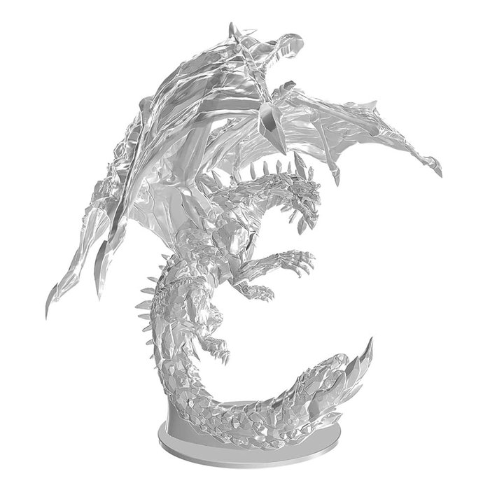 D&D Nolzur's Marvelous Miniatures sin pintar Adult Amethyst Dragon 38 cm D&D Nolzur's Marvelous Miniatures sin pintar Adult Amethyst Dragon 38 cm
