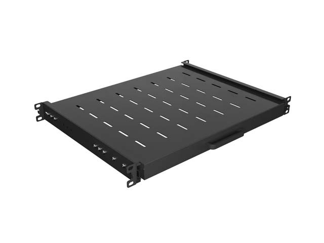 Lanberg Bandeja deslizante para rack 19 pulg 1U 445x350mm Negro