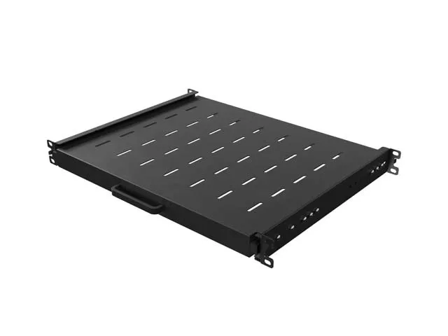 Lanberg Bandeja deslizante para rack 19 pulg 1U 445x350mm Negro
