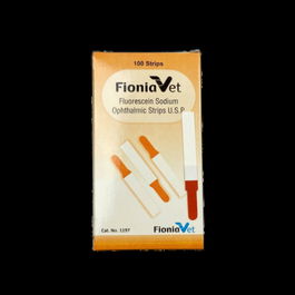 NUZOA VET Tiras Reactivas Fluoresceina 100 Udds para Uso Veterinario