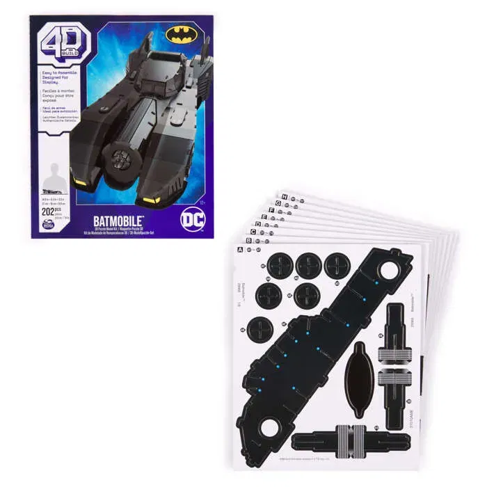 Spin Master Batmobile 4D Build Puzzle Batman DC 4D Construir Spin Master Batmobile 4D Build Puzzle Batman DC 4D Construir