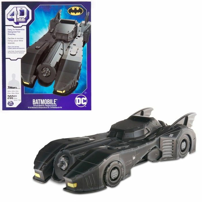 Spin Master Batmóvil Batman DC 4D Build