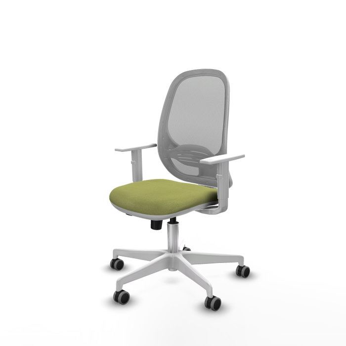 PIQUERAS Y CRESPO Silla de oficina Cilanco Verde oliva y Gris PIQUERAS Y CRESPO Silla de oficina Cilanco Verde oliva y Gris
